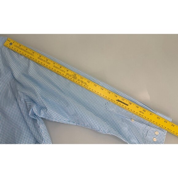 Polo Ralph Lauren Men Dress Shirt 17 32-33 XL Lightweight Button Up Long Sleeve - Picture 8 of 8